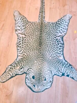 leopard skin rug
