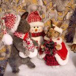 whimsy taxidermy rabbit cottagecore dressed